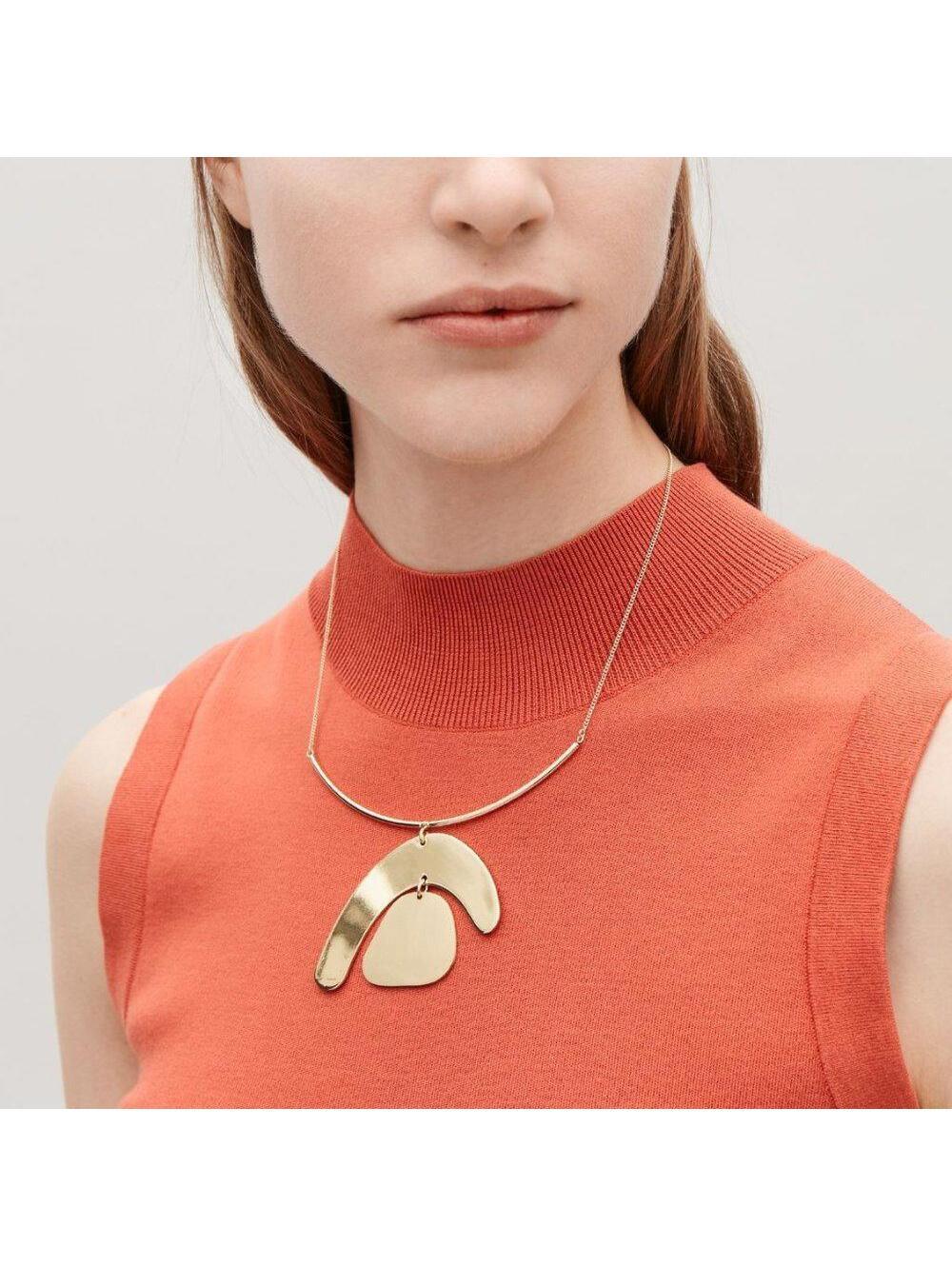 COS Abstract Pendant Necklace - Picture 4 of 8